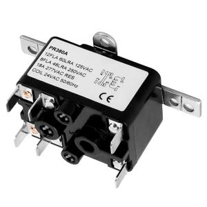 APFR-380 90-980 24V AC Heavy-Duty Fan Relay  Single Pole SPST  Isolated AC Switch for HVAC blowers, humidifiers, Goodman blowers, Heat sequencers  Includes Universal Bracket (1)