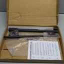 GLEAM Microphone Stand, Mic Stand Floor Detachable Boom Mic Arm Stands with Weighted Round Base, Height Adjustable from 34" to 60"