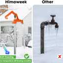 Frost Proof Yard Hydrant - Freeze-Free Outdoor Faucet for Garden, Farm & Irrigation, 3/4" Pipe Connection, 4.25ft Length, 12" Bury Depth (4.25 FT)