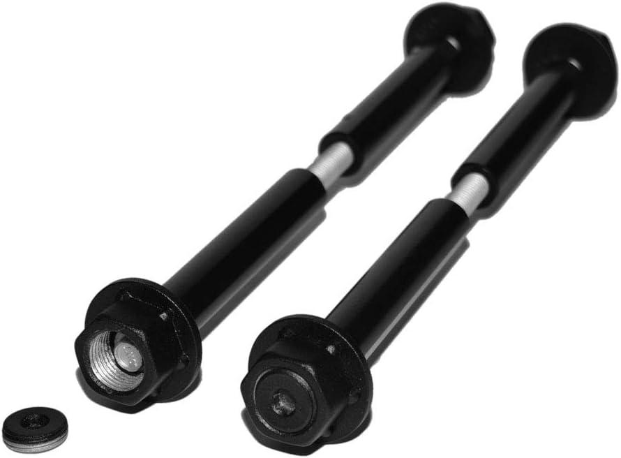 OZCO 2 Pcs OWT Timber Bolts 1/2" x 46" | Adjustable Structural Wood Bolts for Pergola, Deck, Beam and Outdoor Wood Structures | Powder-Coated Steel Hardware