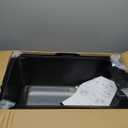 Tripamin 15 XL Stainless Steel Cat Litter Box Enclosure, XXL Stainless Steel High Sides with Lid, Extra Large Metal Cat Litter Box (Translucent Black, XX-Large)