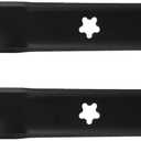 134149 Mower Blades for Craftsman Hu sqvarna Poulan Pro 42 inch Deck, 532134149 Mulching Blades for Craftsman LT1000 YT4000, Hu sqvarna YTH18542 YT150 Rider Lawn Tractor, Replace 422719 424752