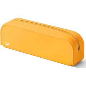 Mr. Pen- Silicone Pencil Case Pouch, Golden Honey, Aesthetic Multipurpose Design, Aesthetic Pencil Case Small, Silicone Makeup Bag
