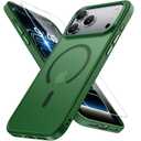 Miracase for iPhone 17 Pro Max Case with MagSafe [with 9H+Screen Protector] Military-Grade Protection Shockproof Scratch-Resistant with Velvet Touch for iPhone 17 Pro Max Cover 6.9