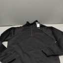 Men's Fleece Quarter Zip Pullover Size M