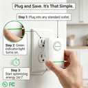 New Universal Energy-Saving Box, Reduce Electricity Bills, Plug-and-Play, Power Factor Corrector for Home and Office Use (2Pcs)