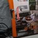 X-Large Heated Cat House for Outdoor Winter, Full-Coverage Cat House Heater, Indestructible 100% Waterproof Insulated Outside Cat Shelter for Feral Barn Cat Protection (Green, 27x18x20)