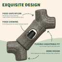 Bully Stick Holder for Dogs Improved Safety Dog Chew Holder for Ultimate Secure Fixation Device to Prevent Swallowing of Fits Various Bully Sticks and Dog Sizes
