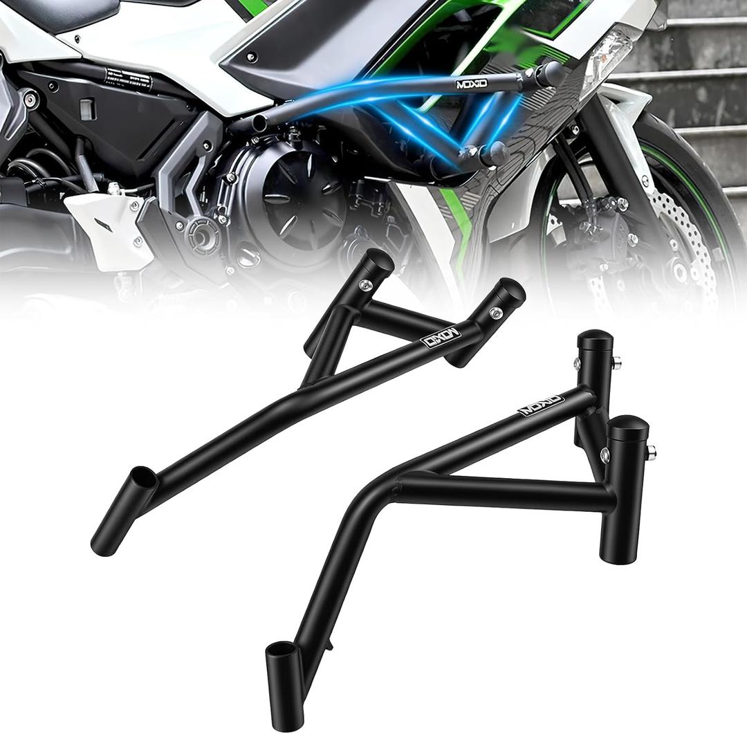 Motorcycle Highway Crash Bars Engine Guard Bumper Falling Protection Fit for Kawasaki Ninja650 Z650 2017-2025
