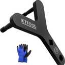 New Lower Control Arm Prying Tool, Suspension Specialty Bushing Tool, Lower Ball Joint Pry, Control Arm Tool Bushing Removal Tool Designed to Work with a 1/2" Drive Extension Breaker Bar