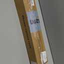 Matte Black Shower Curtain Rod,1 Inch Diameter Stainless Steel Adjustable Spring Tension Rods 32 to 80",with Holders,Anti-Slip,Curtain Rods No Drilling(1 Pack)