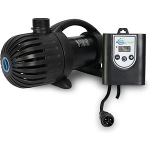 Aquascape AquaSurge PRO 2000-4000 GPH Asynchronous Pump for Ponds, Pondless Waterfalls, and Skimmer Filters, Smart Control Ready | 45009, Black