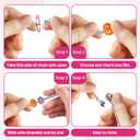 Halfic DIY Jewelry Making Kit, Over 300 Pcs Bracelet Making Bracelet Kit, DIY Craft Gift for Girls, Creative DIY Fashion Jewelry Crafting Gift