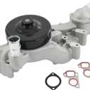 AW6689 Engine Water Pump with Gasket 251-734 Replacement For Chevy Camaro SS 1SS 2SS V8 6.2L 2010-2015 Naturally Aspirated Replace 19207665 130-2160 251734 1302160