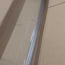 Shower Door Bottom Seal 2-Pack 3/8" x 39" Frameless Glass Shower Door Seal Strip Stop Leaks Create a Water Barrier with Extra Long Lip Covers up to 0.787" (20mm) Gap Replacement Bottom Seal