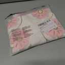 SOLY HUX Women's Floral Blouse Ruffle Cap Sleeve Crewneck Casual Summer Tops (L)