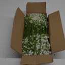 LELEE Baby's Breath Artificial Flowers - 30 PCS Babys Breath Flowers Bulk - Real Touch Fake Gypsophila Bouquets for Wedding Decor, Party Arrangements, Home Decoration, DIY Crafts (White)