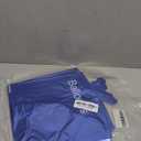 NISOCY 25PCS Blue Square Foil Balloons Wall Backdrop Double Sided Dark Blue Balloons Tunnel Arch Kit for Birthday Baby Shower Graduation Wedding Anniversary Party Decoration