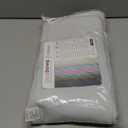 ChrisDowa Blackout Curtains 108 Inches Long for Living Room, Grommet Thermal Insulated Room Darkening Curtains for Bedroom (1 Panel Set, Greyish White, 52W x 108L)