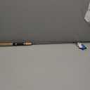 Shakespeare Micro 5'6" Spinning Rod, 2-Piece Fishing Rod, Graphite Composite Blank, Light Rod Power, Comfortable Full Cork Handle