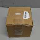 Handmade Ceramic Holder Stand for Toothbrushes, Makeup Brushes, and Pens - Minimalist Design for Bathroom Vanity and Countertops Decor (Black)