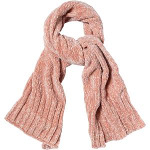 SOJOS Lightweight Ultra Soft Chenille Ribbed Thick Scarf Knit Shawl for Women for Fall Winter Shawl Wrap SC326 (Pink)