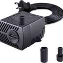 3 x 90 GPH (350L/H) Mini Submersible Pump, 4W Small Fountain Pump for Aquariums, Tabletop Fountains, Pet Waterers & Indoor/Outdoor Water Features (90GPH)