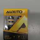 AUXITO LED Turn Signal Bulb 3157 LED Bulbs Amber Yellow Brighter 3156 3457A 4057 4157 LED Bulb for Front Rear Turn Signal Light Blinker DRL Marker Parking Lights, Pack of 2