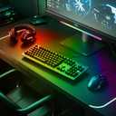 Generic 2-in-1 RGB Monitor Light Bar, RGB LED Gaming Atmosphere Light, USB Powered, Multi-Colour LED, Table Mount