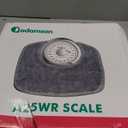 Adamson A25 Scales for Body Weight - Up to 400 LB - New - 5.3" Dial on 12.4" x 10.2" Platform - Anti-Skid Rubber Surface - Bathroom Scale Analog - Durable with 20-Year Assurance - w/Rug - Grey