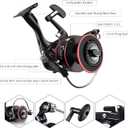 Fishing Pole Kit, Carbon Fiber Telescopic Fishing Rod and Reel Combo with Spinning Reel, Line, Bionic Bait, Hooks and Carrier Bag, Fishing Gear Set for Beginner Adults