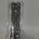 Kershaw Balanza Flipping Butterfly Trainer Knife, BlackWash Design, 4.3 Inch Rounded Stainless Steel Drop Point Blade, EDC Knife with Manual Opening, Butterfly Pocket Knife for Men and Women