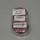 2 Roll 20 Yards Glitter Hearts Wired Edge Burlap Valentine Ribbon Valentine's Day Wired Ribbon for DIY Gift Wrapping Wreath Crafts Decoration(2 in,Natural, Red, Pink)