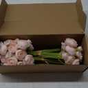 Floroom Ranunculus Artificial Flowers 18 Pcs Blush Faux Silk Mini Ranunculus Bulk Fake Wedding Filler Flowers for DIY Pink Bouquets, Centerpieces, Bridal Shower Decorations & Arrangements