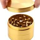 Spice Grinder Large 2.2 Inch (Gold)
