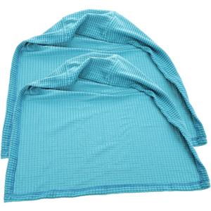 PRETYZOOM Sofa Armrest Covers Stretchable Arm Protectors Protective Covers for Sofa Couch Arm Fit for Office Home (Sky-blue)