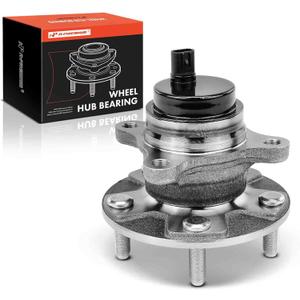 A-Premium Front Left Wheel Bearing and Hub Assembly with ABS & 5-Lug Compatible with Lexus - 2006-2015 - IS250 IS350 IS350 & GS300 GS350 GS430 GS450h GS460, RWD Only