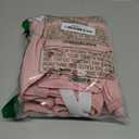 Biscaynebay Wrap Around Bed Skirts for Full & Full XL Beds 15" Drop, Pink Adjustable Elastic Dust Ruffles Easy Fit Wrinkle & Fade Resistant Silky Luxurious Fabric Machine Washable