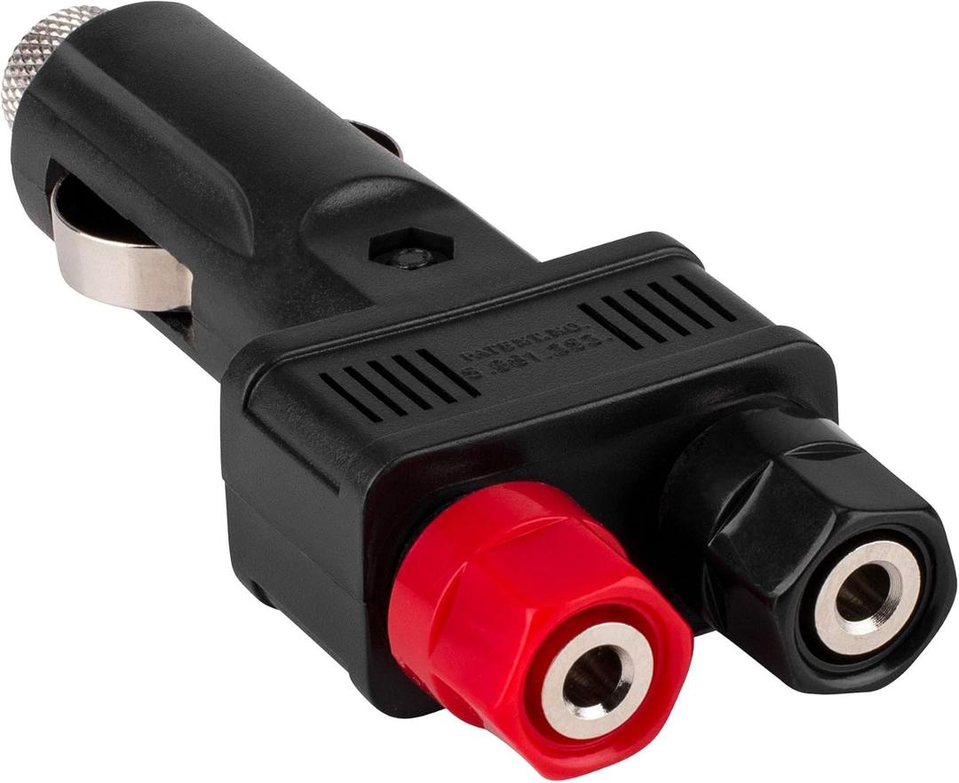 Heavy Duty Cigarette Lighter Plug with Binding Post