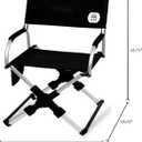 [2024 Portable Camping Chair with Carry Bag, Compact, Lightweight Collapsible Arm Chair for Outdoor Camping, Sports, Tailgates, Beach, and Fishing; Supports up to 250lbs, One Size
