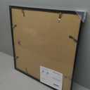 upsimples 18x18 Picture Frame, Display Pictures 8x8 with Mat or 18 x 18 Without, Wall Hanging Square Frames, Black, 1 Pack