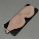 YIVIEW Sleep Mask for Side Sleeper, Complete Light Blocking 3D Pink Sleeping Eye Mask, Soft Breathable Eye Cover for Women Men, Relaxing Zero Pressure Night Blindfold