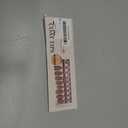 KQueenest French Gel Nail Tips - Vibrant Multi-Color French Tip Press on Nails, Short Almond Nail Tips, Short Soft Gel Natural Nude Acrylic Fake Nails Kit 150 Pcs