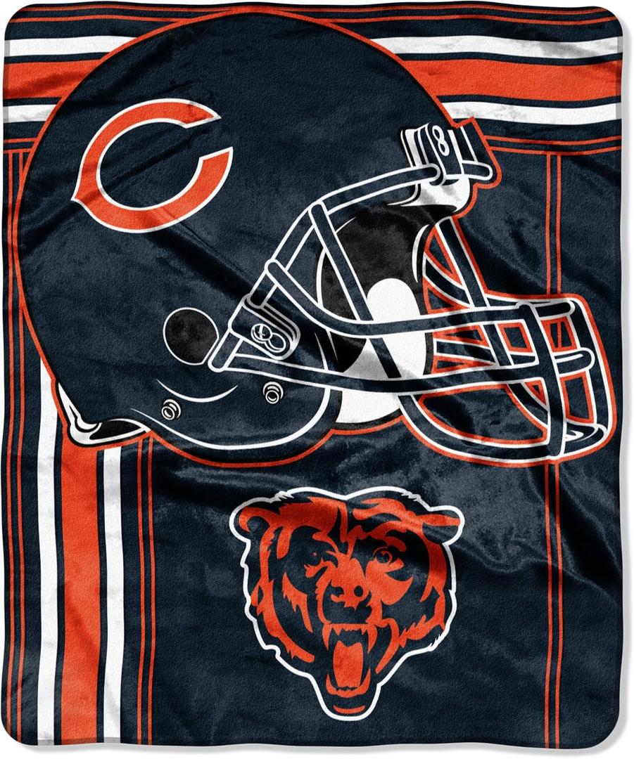Northwest NFL Blanket Raschel Throw Blanket (50" x 60", Touchback)