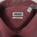 Kenneth Cole Unlisted Men's Slim Fit Solid Dress Shirt, 15"-15.5" Neck 32"-33" Sleeve, Burgundy