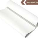 Shkira 24''X12'' Genuine White Dotted Leather Sheets for Hobby Workshops - Tooling Square - 2.0MM Thick Genuine Top Full Grain Oil Tan - Thick Leather Pieces