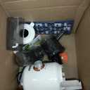 Ganiza Juicer Machines, Cold Press Juicer with Large Feed Chute for Whole Fruits & Vegetables, Slow Masticating juicers with 3 Replace Filters for Batch Juicing, Easy to Clean, BPA Free (White)