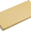 goldenwarm 15 Pack Gold Finger Edge Pulls Drawer Finger Pulls Champagne Gold Kitchen Hardware Handles Bedroom Dresser Drawers,3in Hole Center