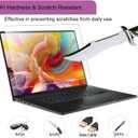 14" Laptop Screen Protector Tempered Glass for HP/Dell/Sony/Samsung/Lenovo/Acer/MSI/LG/Razer Blade 14 Inch Aspect Ratio 16:9 Laptop , 9H Hardness, Anti-fall, Fingerprint Resistant, Bubble Free(309 x 174mm/ W x H)