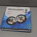 10 inch Steel Wire Wheel Brush Grass Trimmer Head Weed Cleaning Garden Cutter